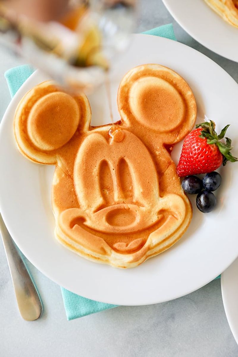 Mickey Mouse Waffles