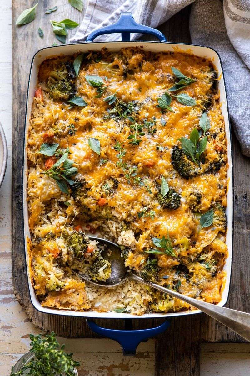 Broccoli Cheddar Chicken Bake