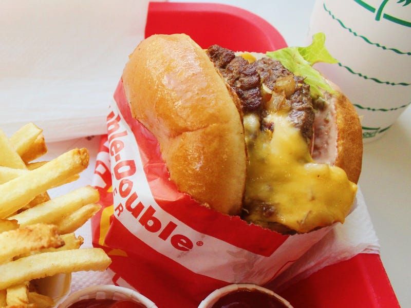 In-N-Out: Cheeseburger + Fries