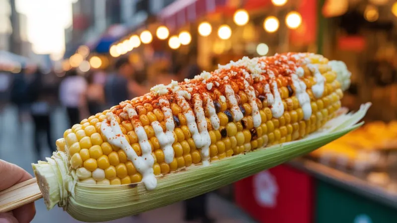 Elote on a Stick
