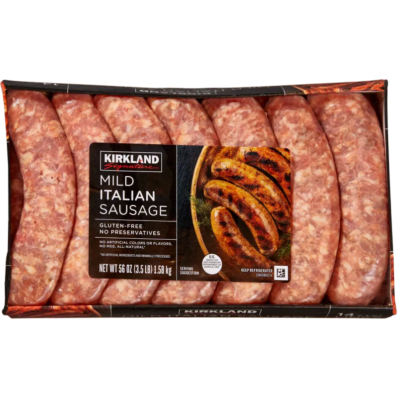 Costco Kirkland Sausage Options (where available)
