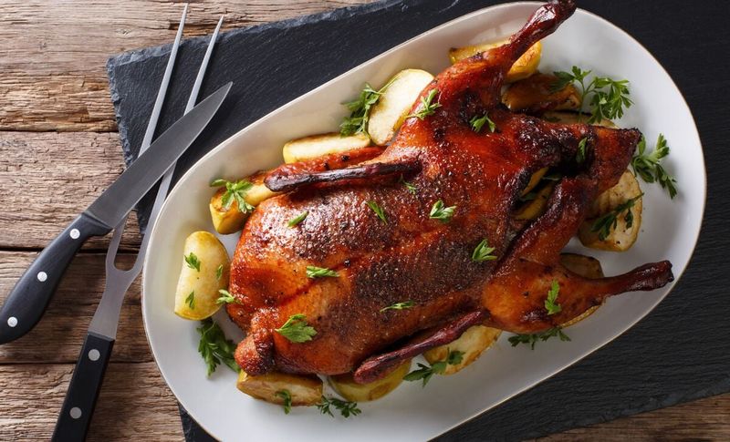 Roast Duck with Crisp Skin