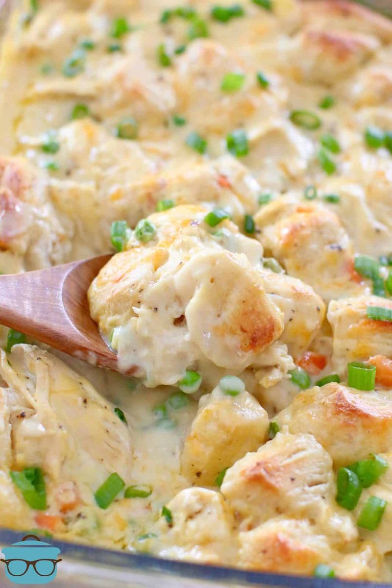 Chicken and Biscuits Casserole