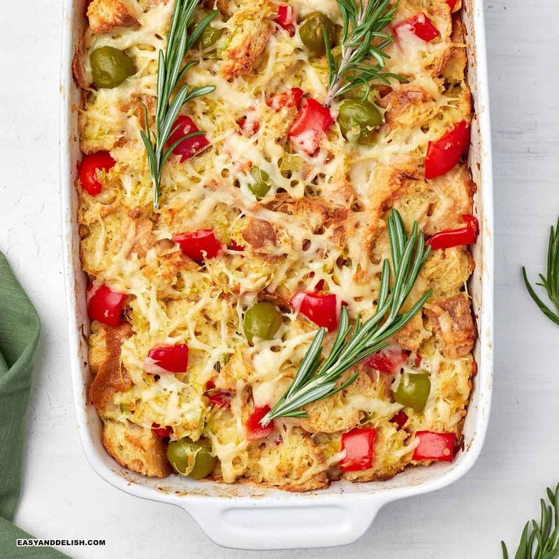 Savory Bread Pudding