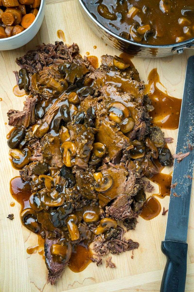 Mushroom Chuck Roast