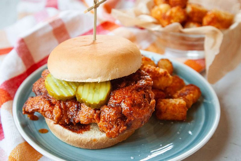 Tennessee: Hot chicken sandwich