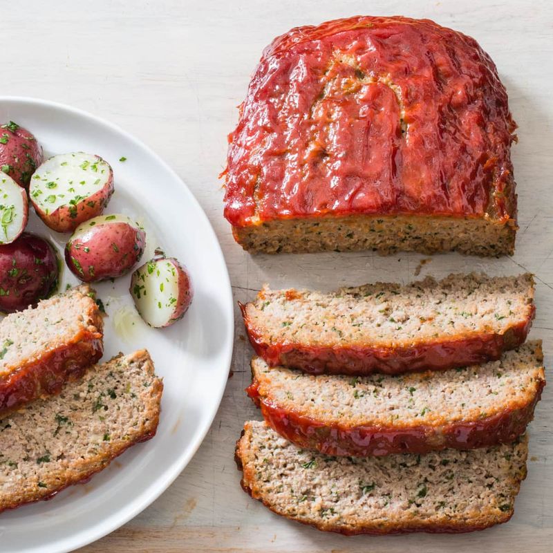 “Company” Meatloaf With Tangy Glaze