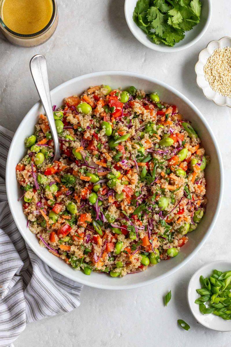 Quinoa And Edamame Salad