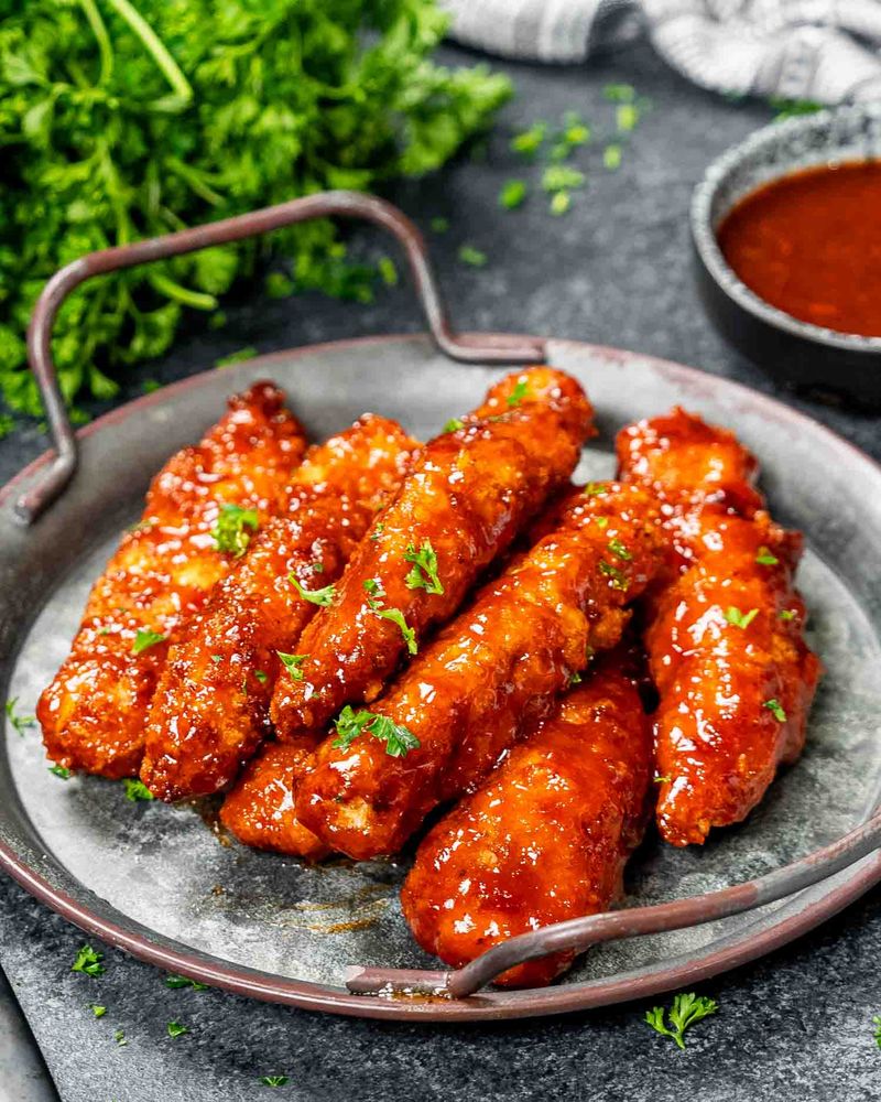 BBQ Glazed Baked Tenders