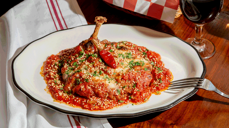 Fausto’s Calabrian Chili Meatballs, Brooklyn, NY