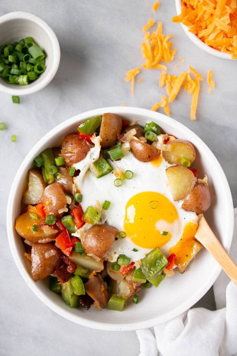 Breakfast For Dinner (Eggs + Potatoes)