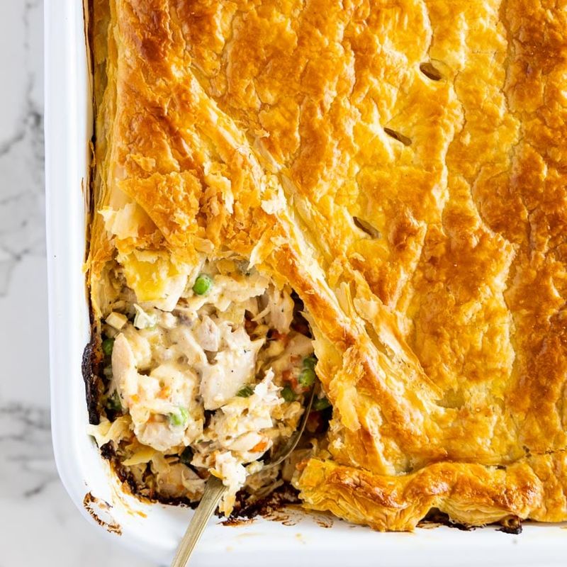 Chicken Pot Pie Casserole