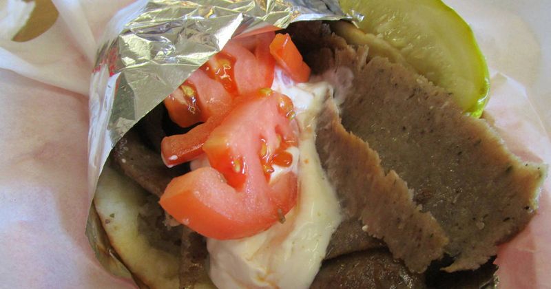 Gyro Sandwich (Chicago Greek Town)