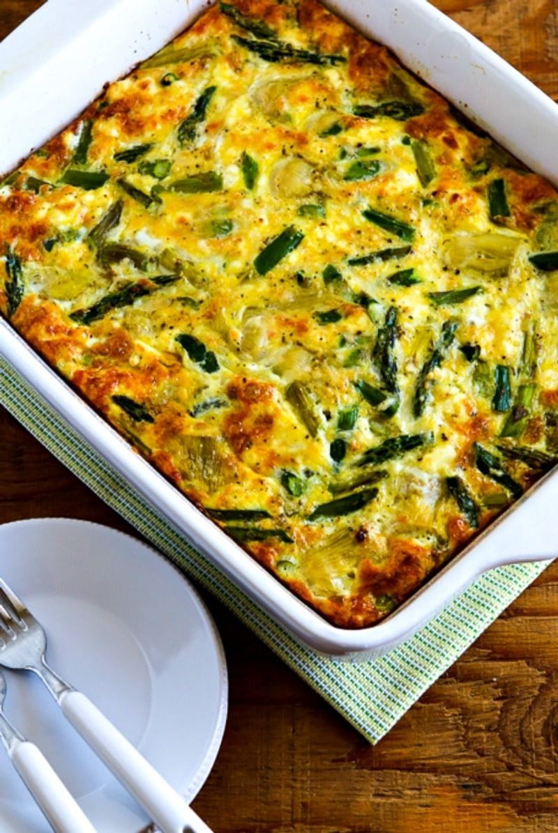 Asparagus And Egg Brunch Casserole