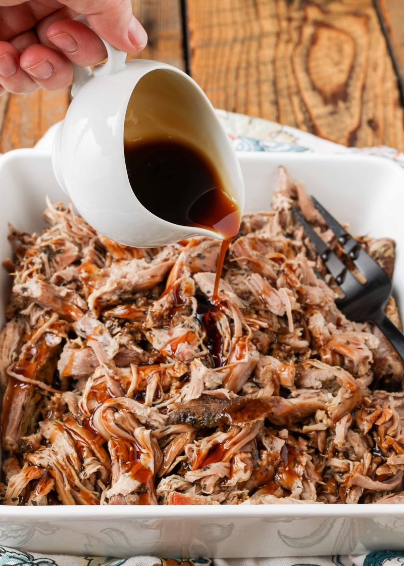 Pulled Pork with a Tangy Sauce