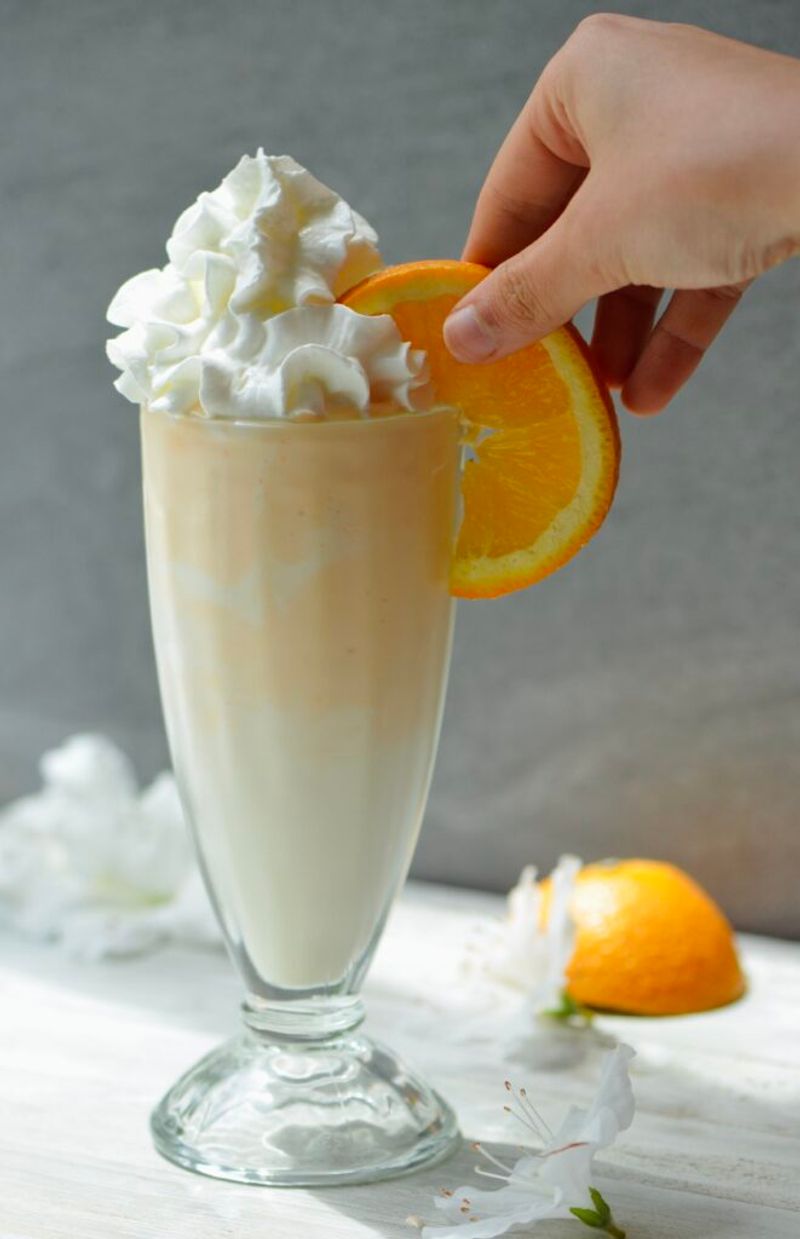 Orange Creamsicle Milkshake