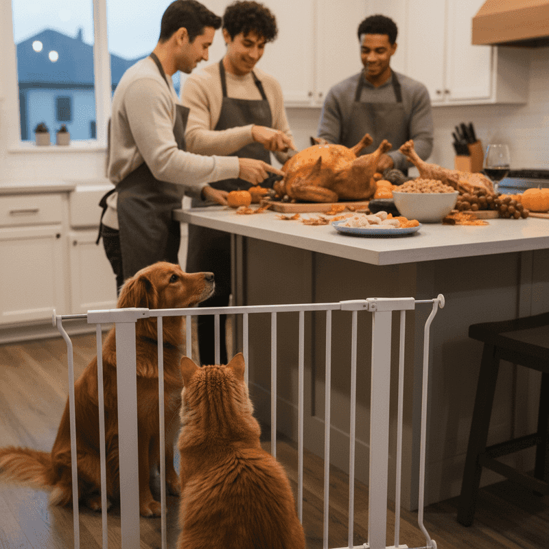 Pet Interference In The Kitchen