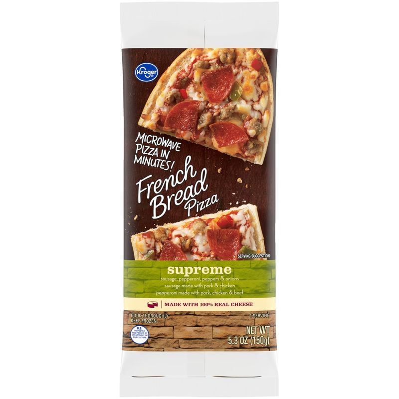 Kroger (or affiliate stores) French Bread Pizza (where available)