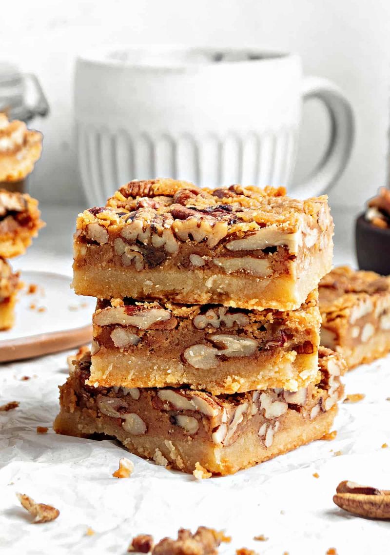 Maple Pecan Toffee Bars