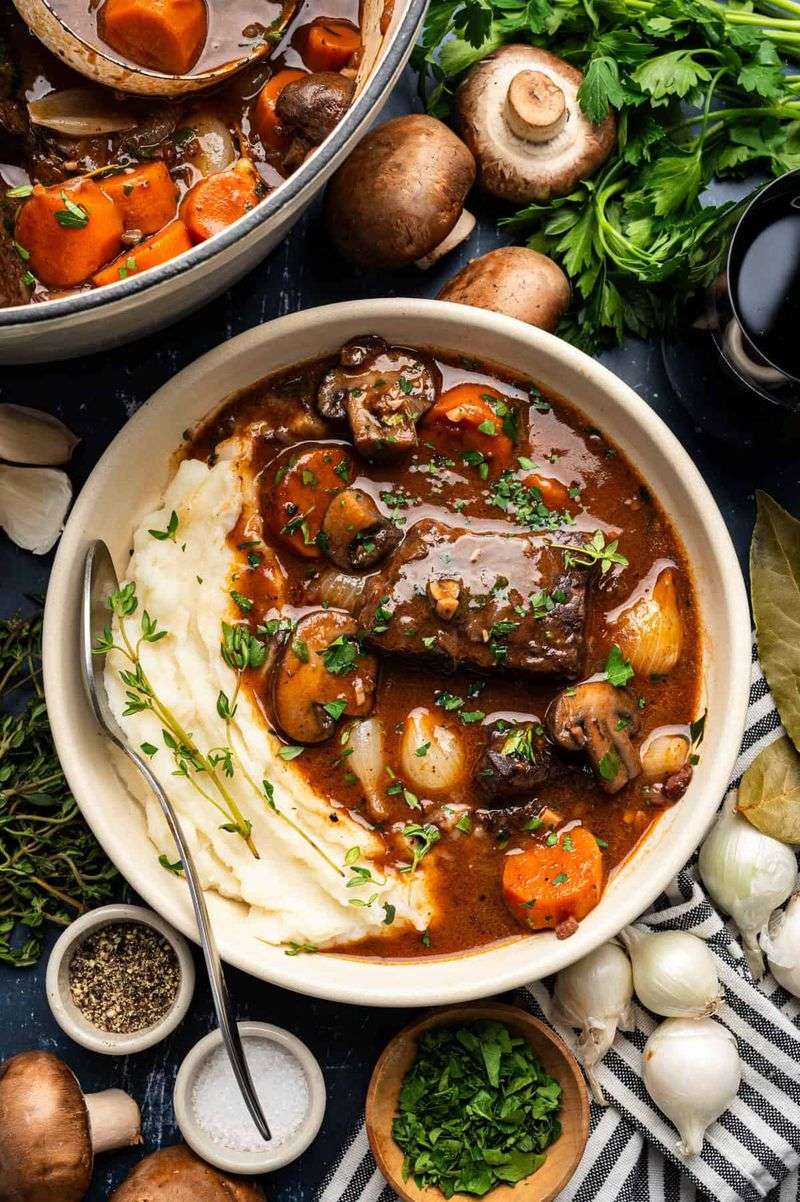 French Beef Bourguignon