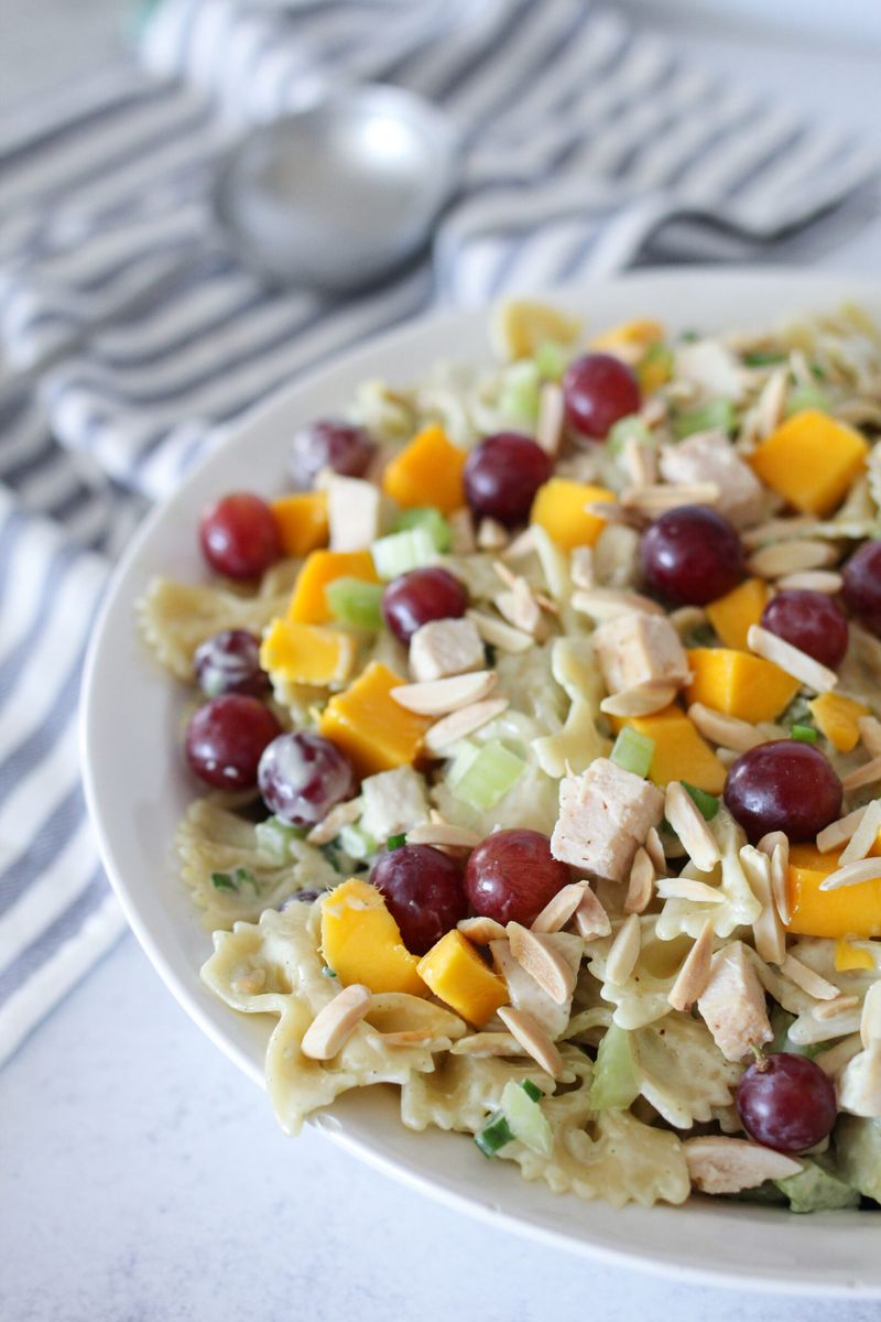 Curry Mango Chicken Pasta