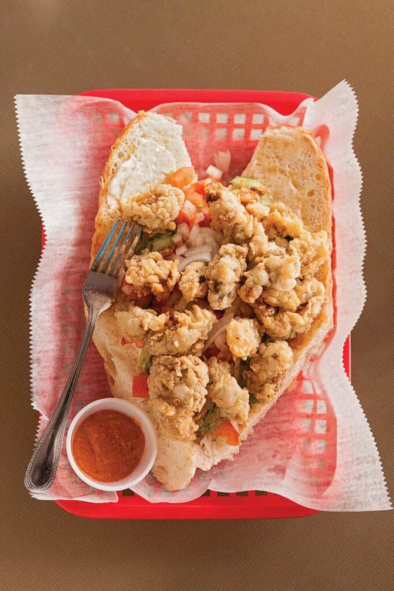 Apalachicola Oyster Po'boy