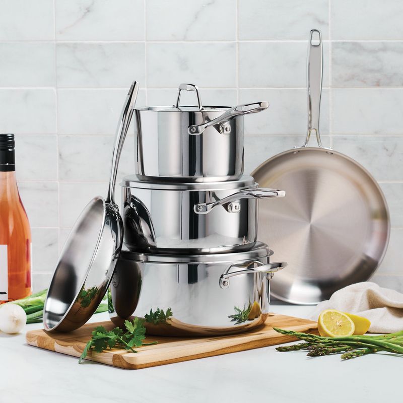Stainless Steel Pots and Pans