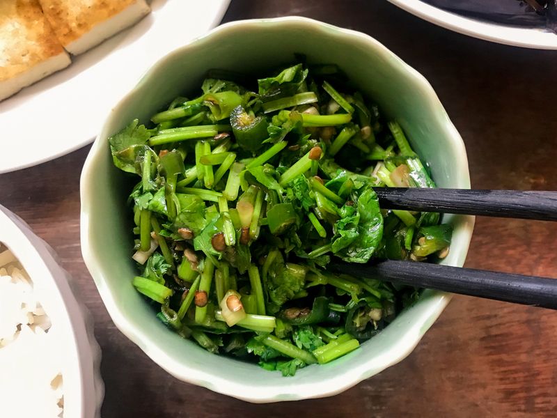 Lao Hu Cai (Northeast Tiger Salad)