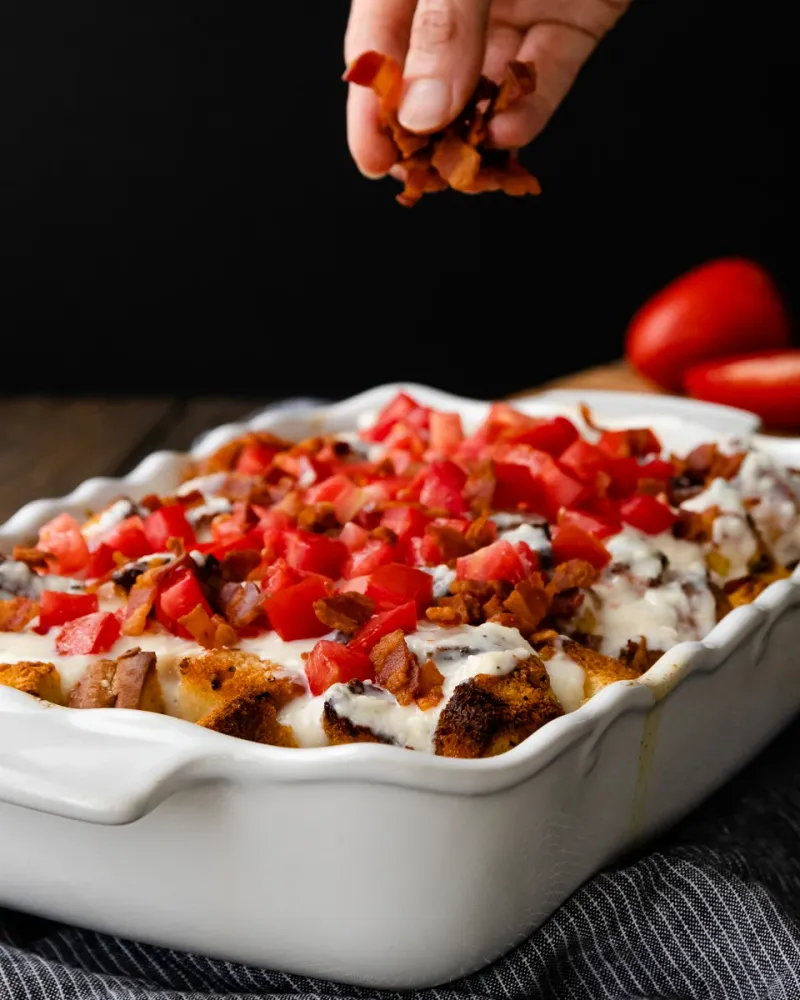 Baking uncovered the whole time