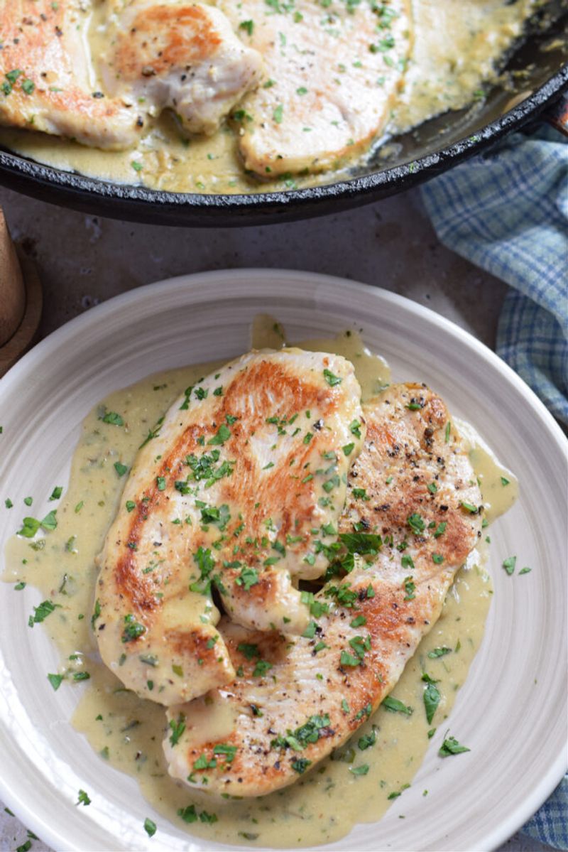 Lemon Butter Turkey Tenderloin