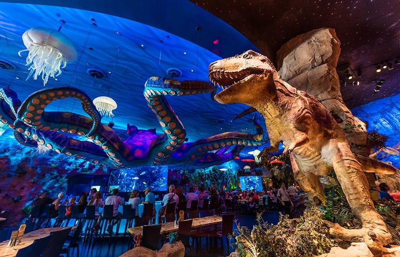 T-REX Cafe's Prehistoric Plates