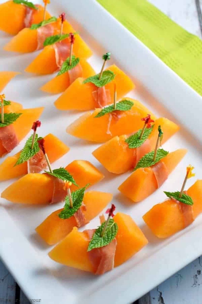 Prosciutto-Wrapped Melon