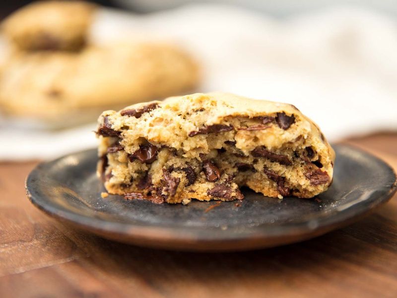 Thick Chocolate Chip Levain-Style Cookies