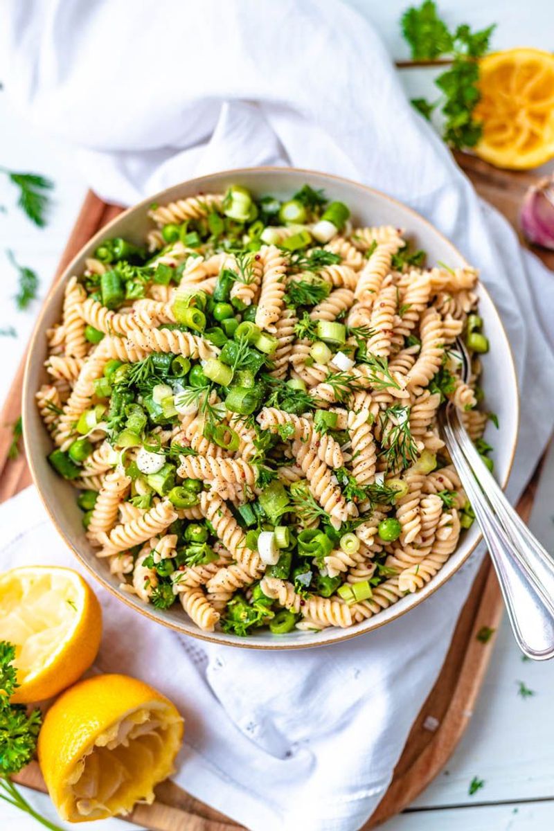 Chickpea and Veggie Pasta Salad