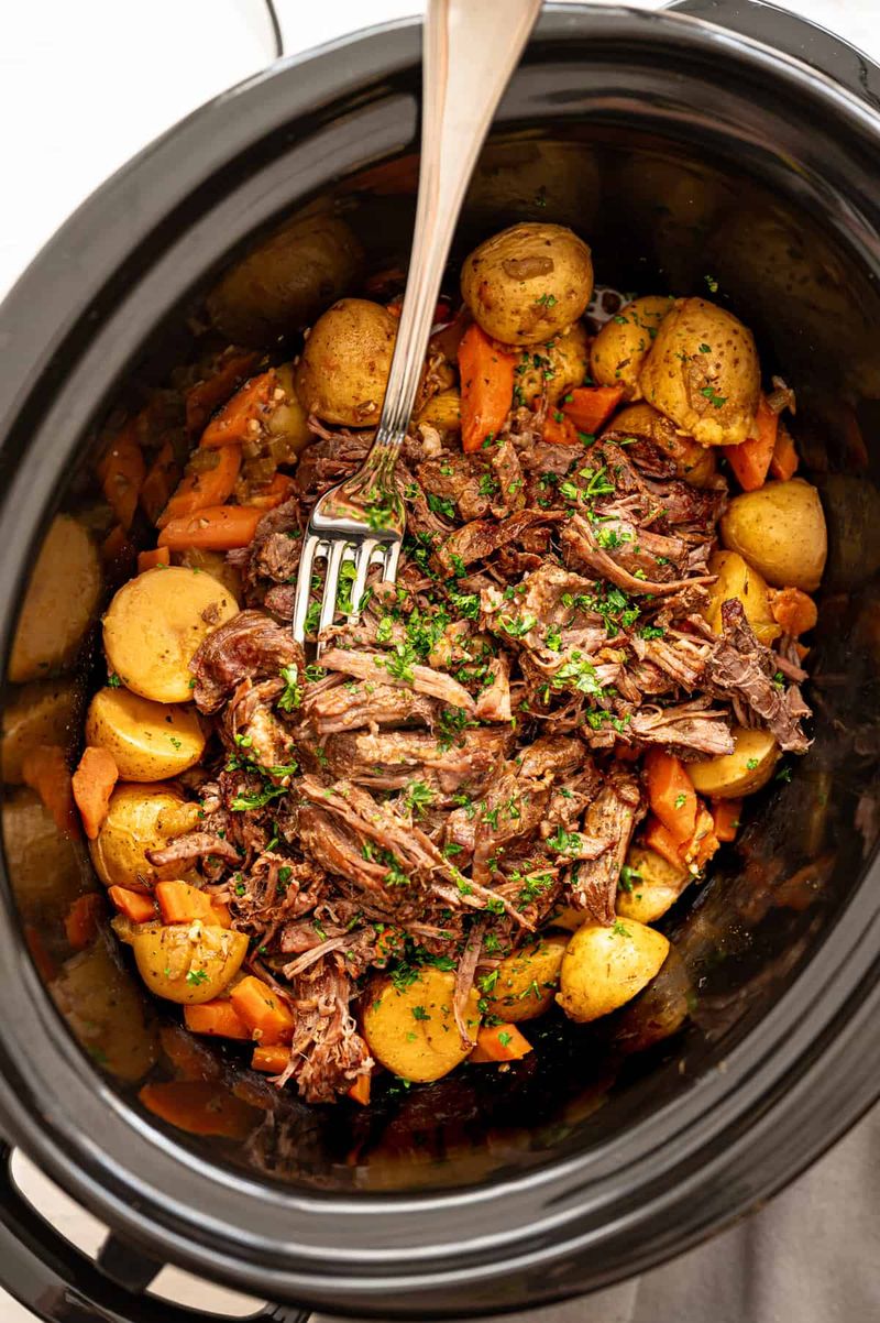 Pot Roast with Carrots and Potatoes