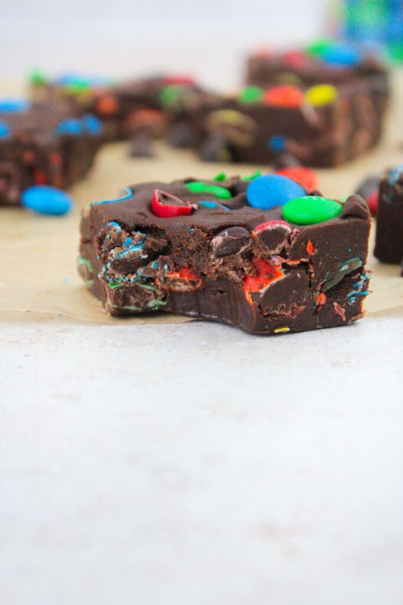 M&M Chocolate Fudge