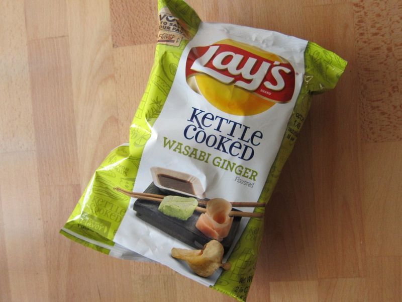 Wasabi Ginger Kettle Chips