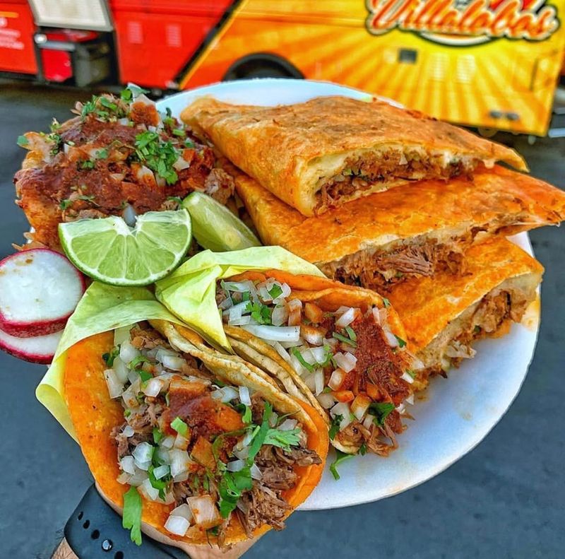 Taco Truck Vampiros and Quesadillas