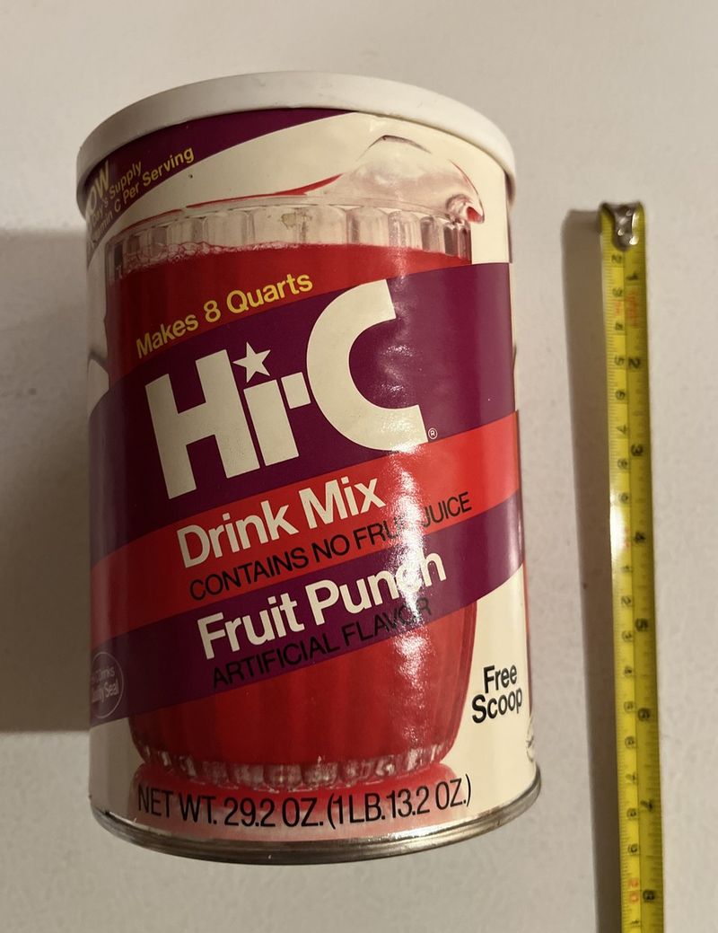 Hi-C Fruit Punch in Cans