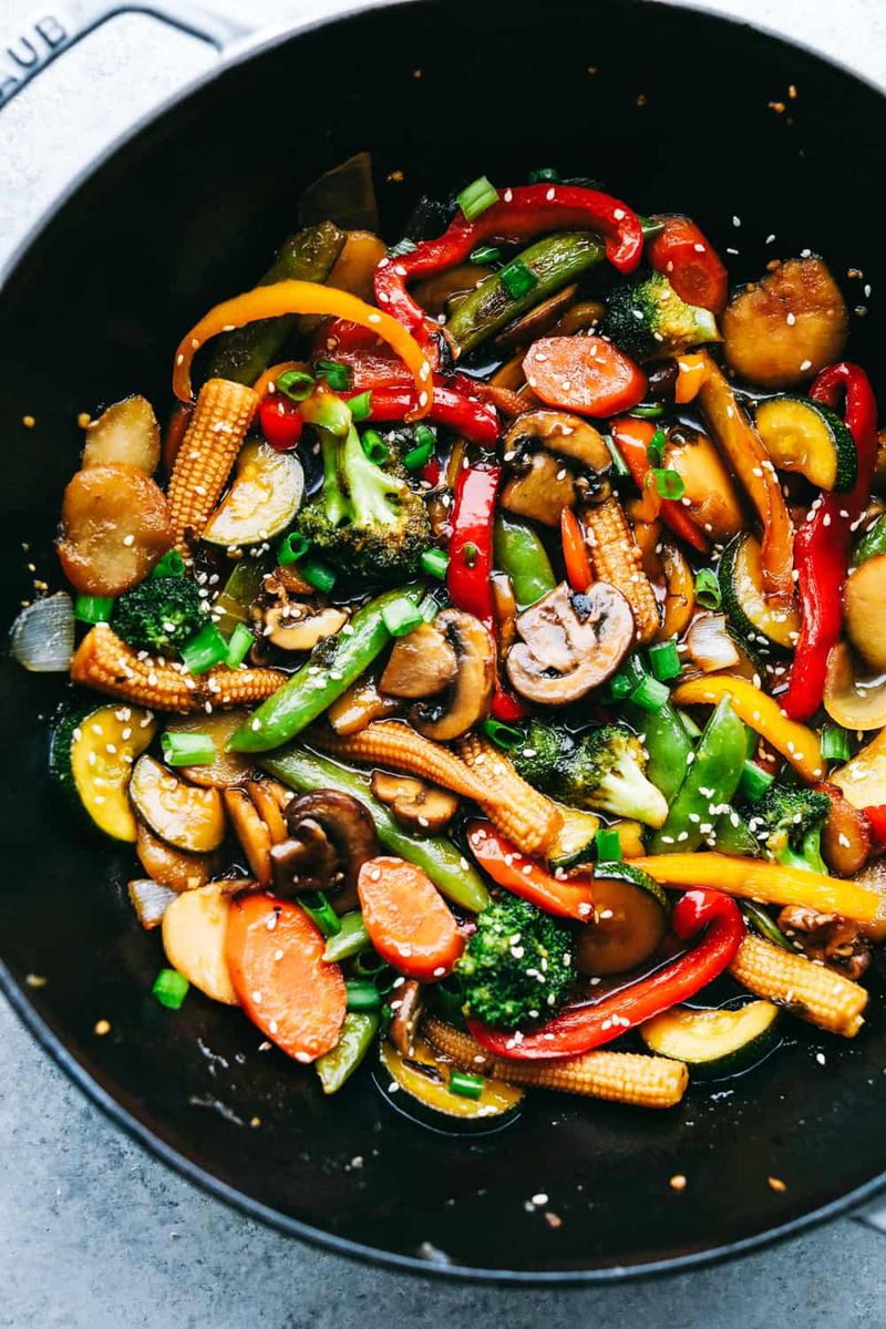 “Whatever’s-in-the-fridge” Stir-Fry