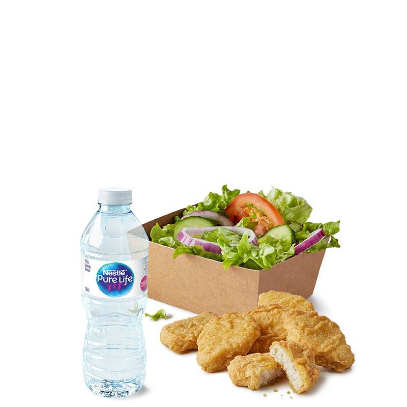 6-Piece McNuggets with Side Salad