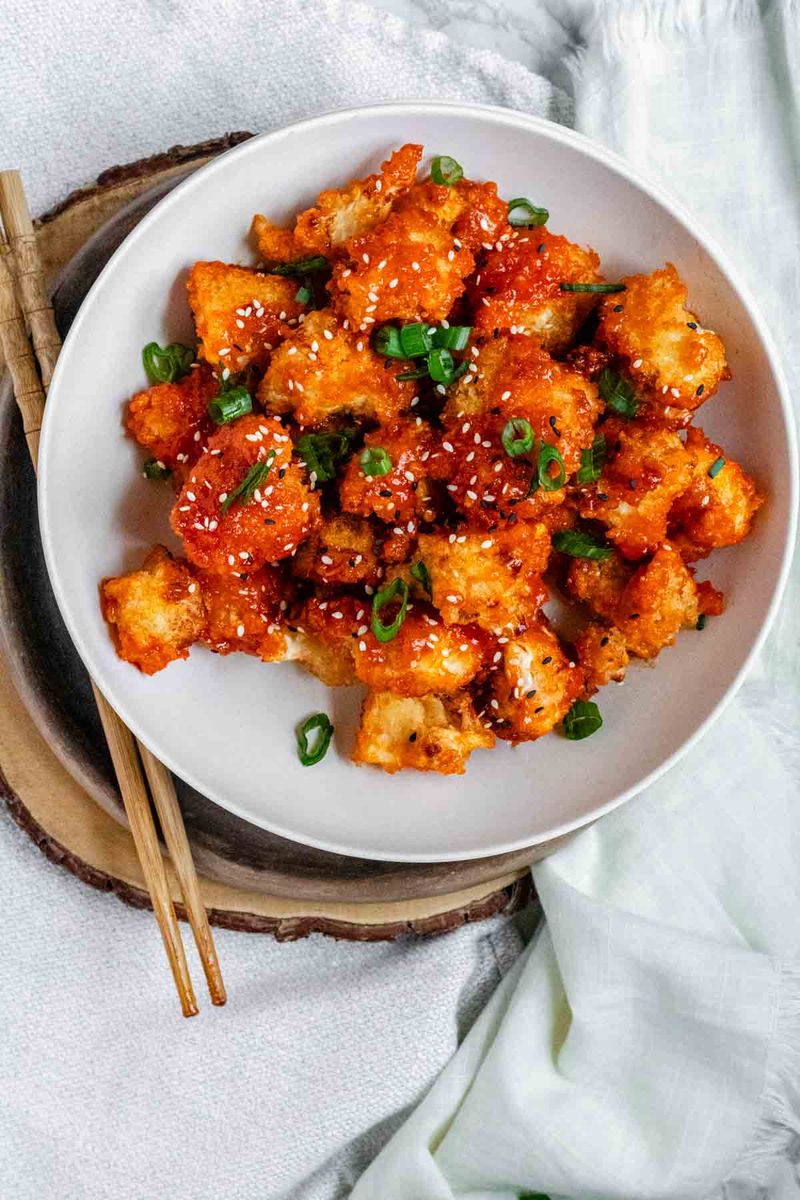Gochujang Cauliflower Bites