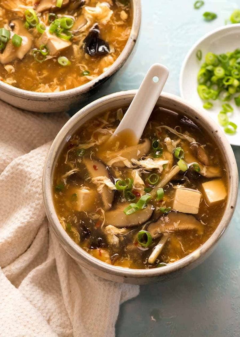 Hot And Sour Soup On Budget