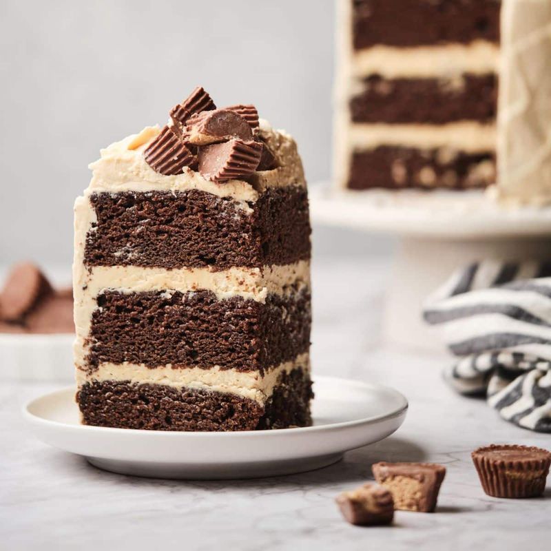 Peanut Butter Chocolate Cake