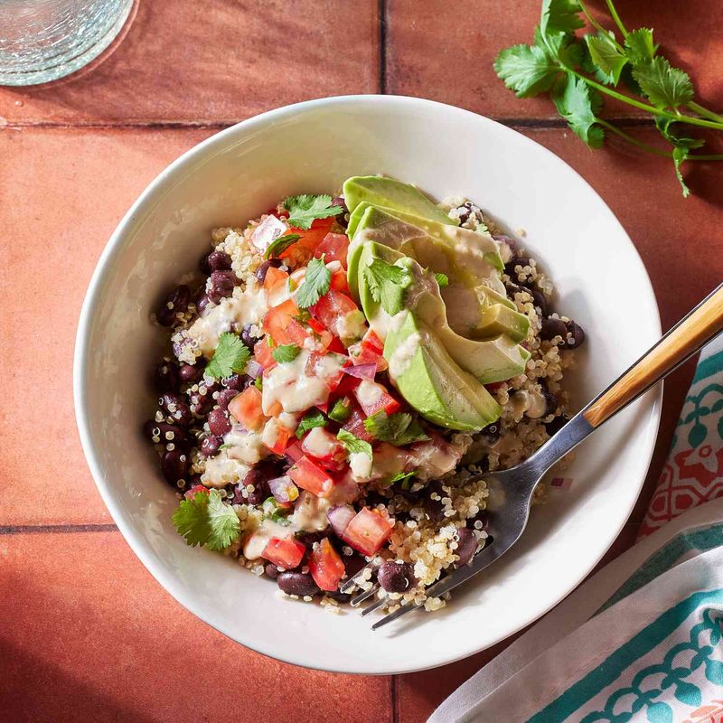 Black Bean And Quinoa Bowl