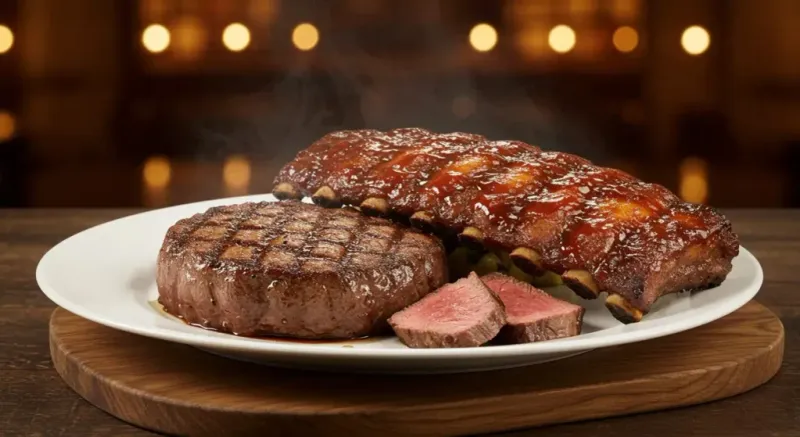 Chicken Ribs & Sirloin (Sirloin & Ribs Combo)