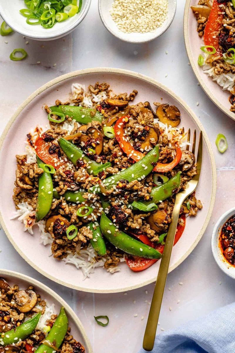 Ground Beef Stir Fry