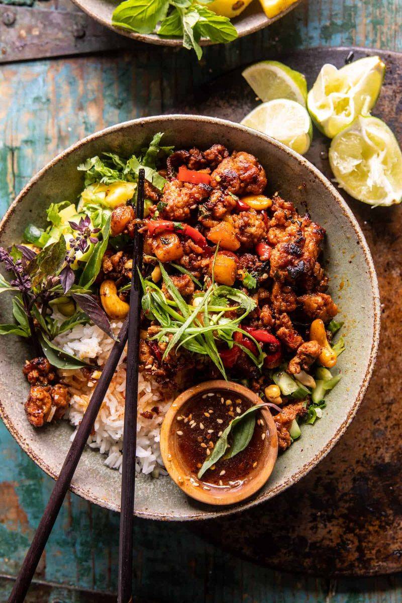 Chicken Stir-Fry with Ginger and Veggies