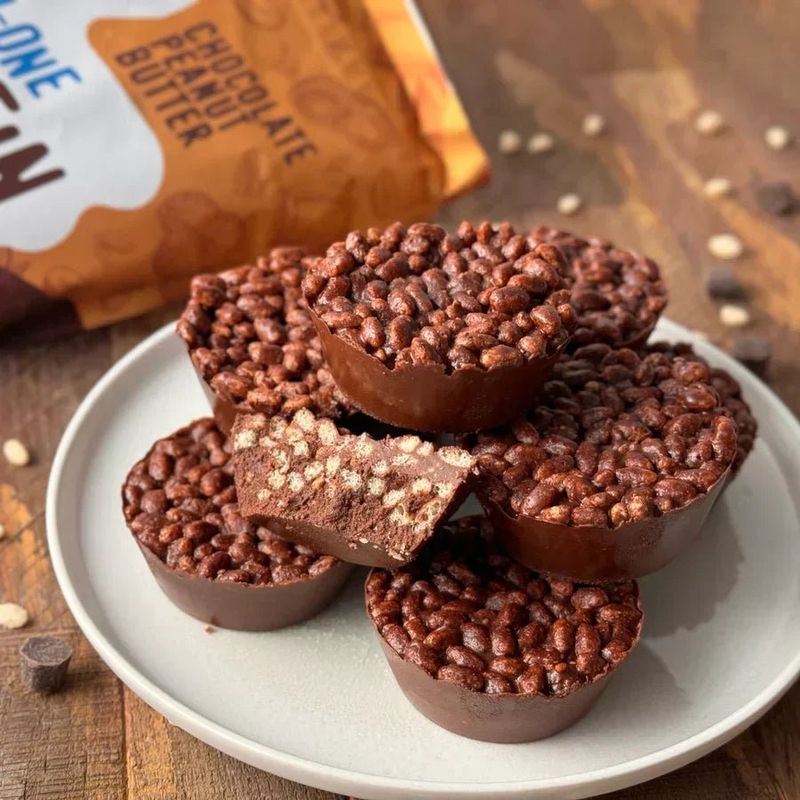 Chopped Candy Bar Mix-In Treats