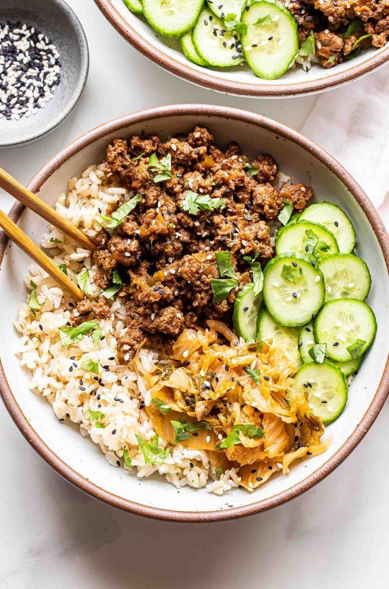 Beef Bulgogi Rice Bowls